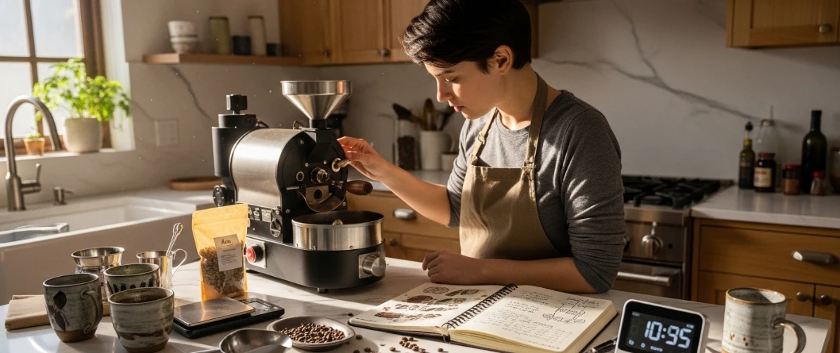 Popcorn Popper-coffee-beans